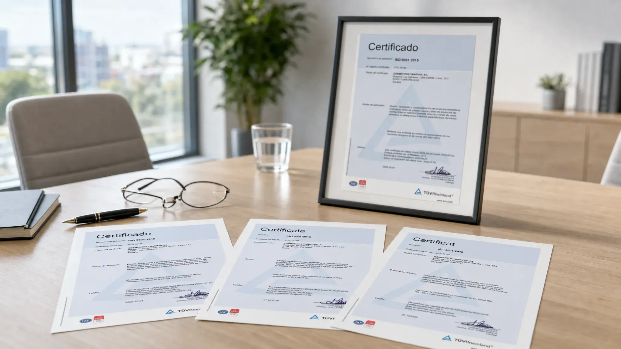 Yanguas Renews Its ISO 9001 Certification Through 2029