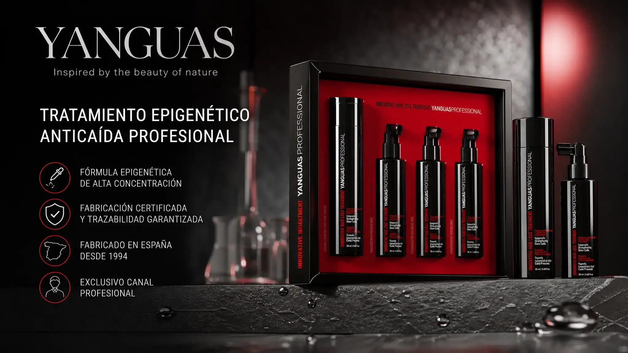 Buy epigenetic anti-hair loss ampoules directly from the manufacturer. No intermediaries, certified formula, and full batch traceability.