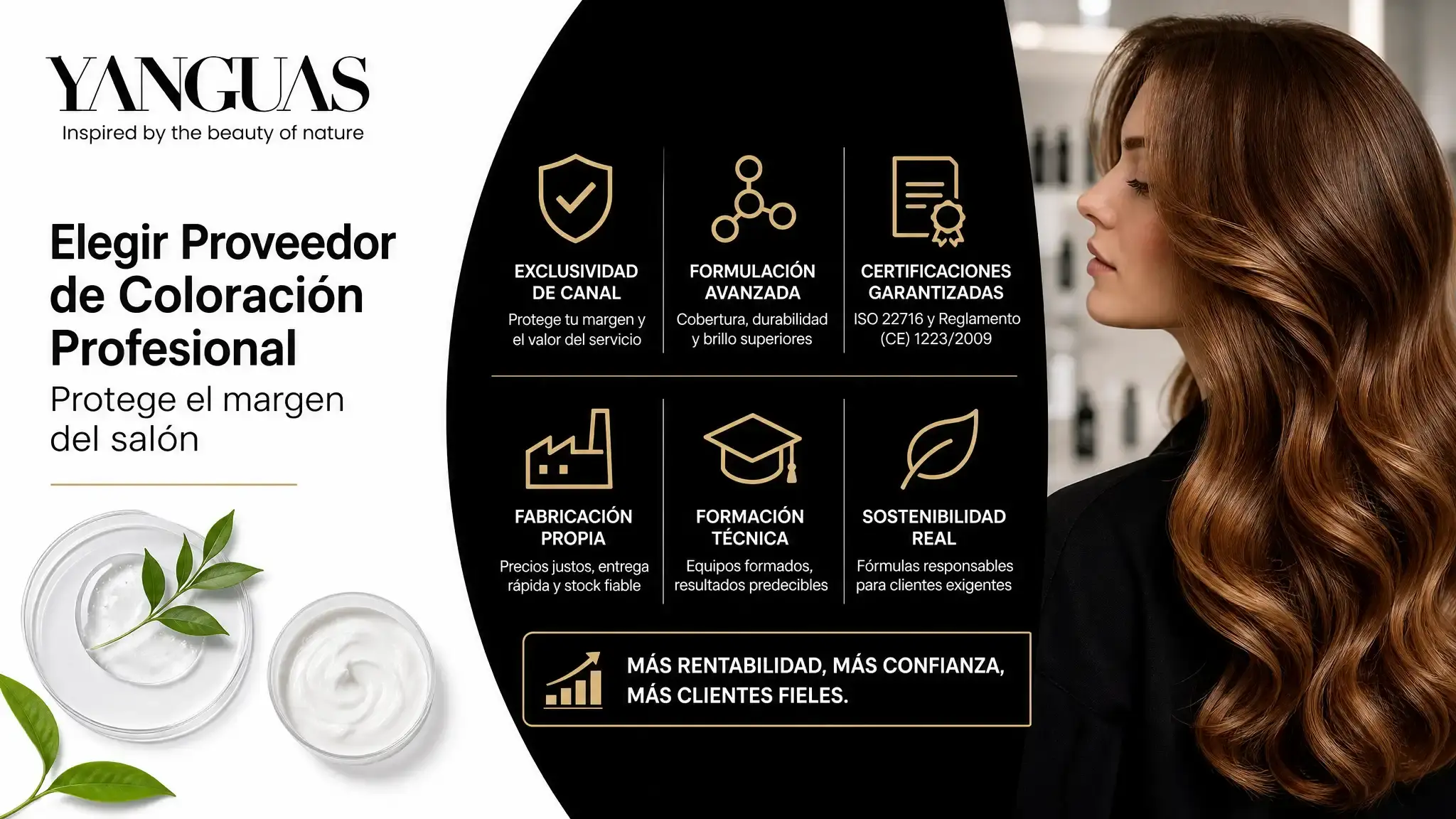 Technical and commercial criteria for choosing a professional hair color brand that protects your salon's margin, positioning, and reputation.
