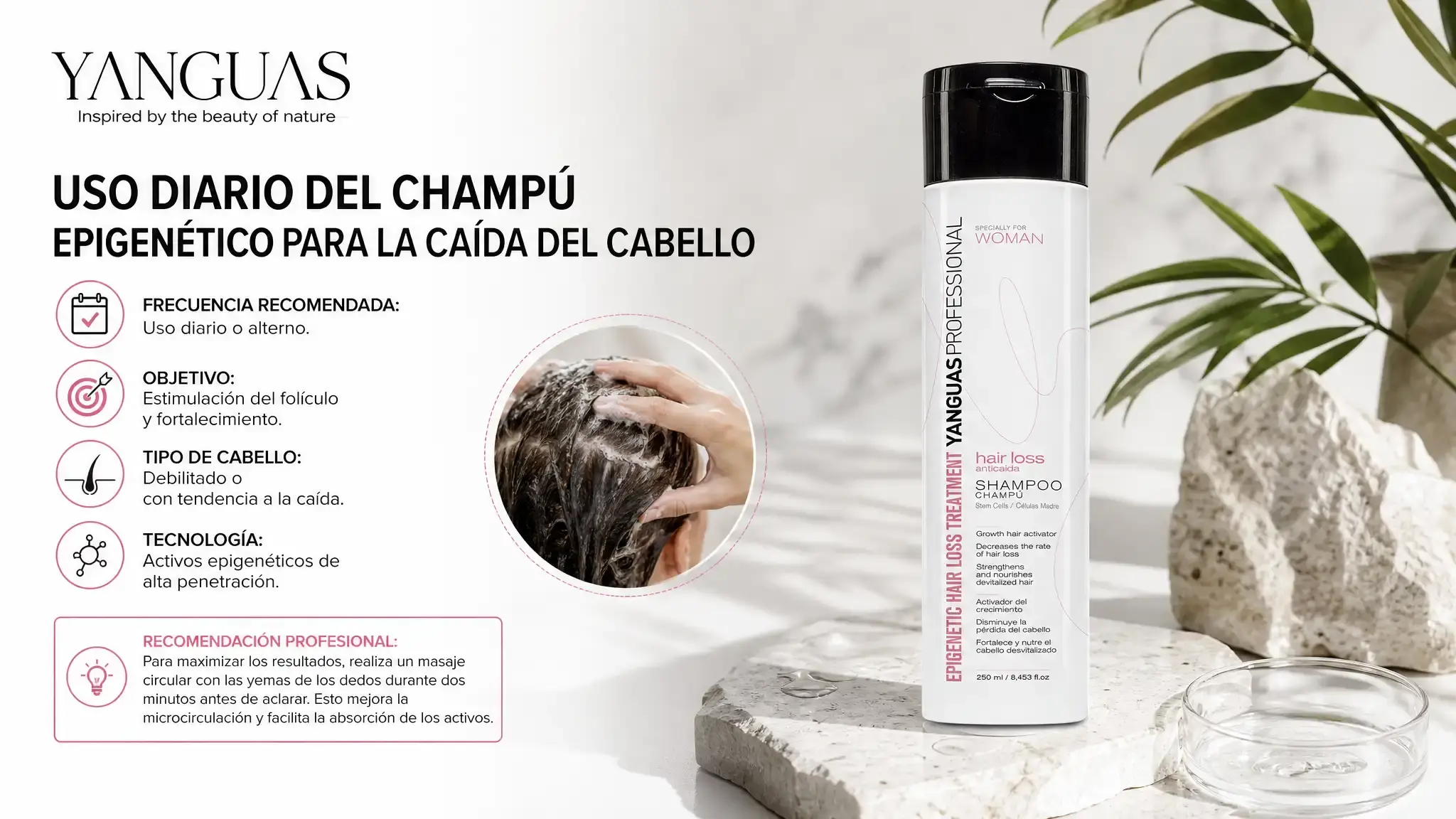 Daily Use of Epigenetic Hair Loss Shampoo